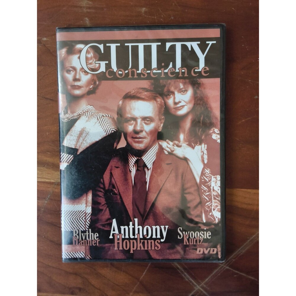 Guilty Conscience Anthony Hopkins DVD Movie New in Sealed Package